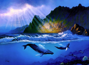 Картинка рисованные anthony casay тихоокеанский рассвет