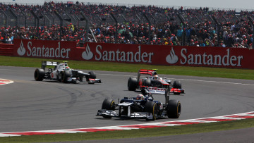 Картинка 2012 formula grand prix of britain спорт формула гонка трек болид