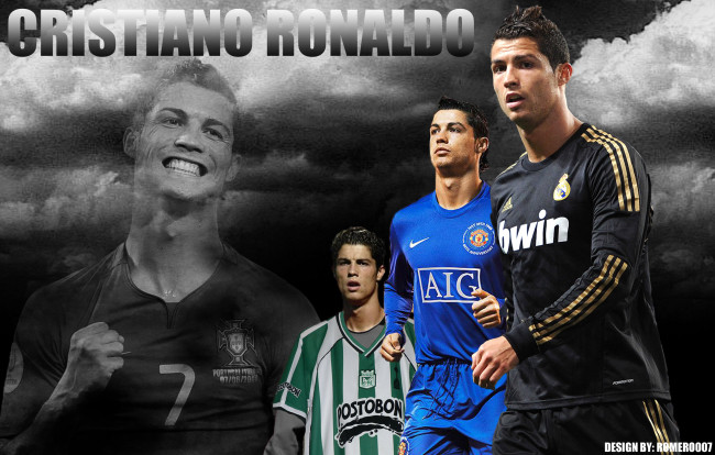 Обои картинки фото cristiano, ronaldo, спорт, футбол, клуб, игрок