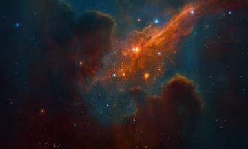 Картинка космос арт галактика звезды