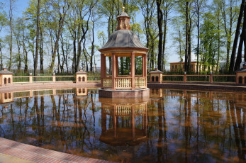 Картинка летний+сад города санкт-петербург +петергоф+ россия беседка санкт- петербург летний сад