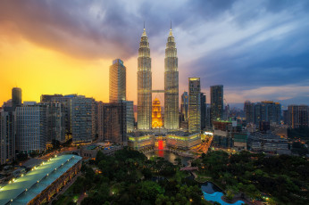 Картинка города куала-лумпур+ малайзия простор