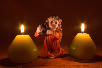 Картинка календари праздники +салюты статуэтка свеча
