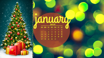 Картинка календари праздники +салюты шар елка игрушка