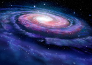 Картинка космос галактики туманности зарождение вселенная пространство квазары свечение вакуум звёзды галактика туманность бесконечность пустота