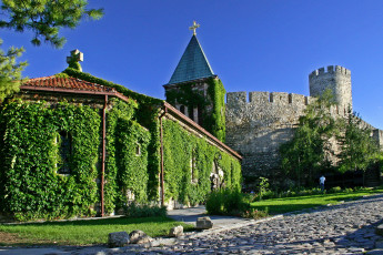 обоя belgrade fortress   serbia, города, - дворцы,  замки,  крепости, форт, ландшафт, белград, сербия