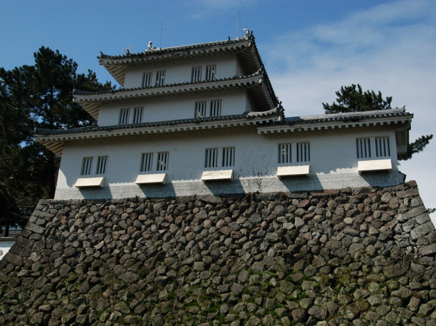 Обои картинки фото города, замки, Японии
