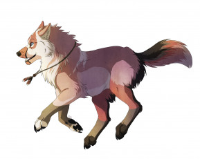 Картинка рисованные животные +сказочные +мифические волк