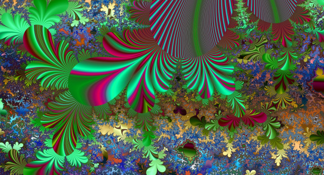 Обои картинки фото 3д графика, фракталы , fractal, узор, цвет, фон