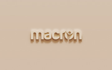 Картинка бренды -+другое логотип macron коричневый гипсовый фон 3d эмблема art спортивная одежда обувь итальянская компания