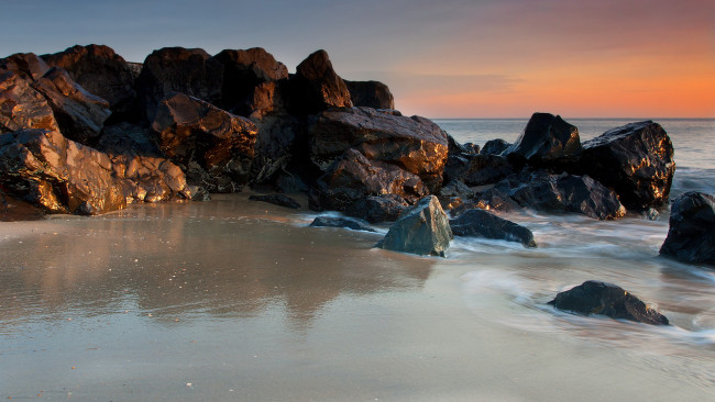 Обои картинки фото природа, побережье, камни, вода
