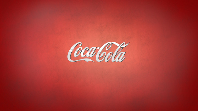 Обои картинки фото бренды, coca, cola, надпись, кока-кола, красный, фон