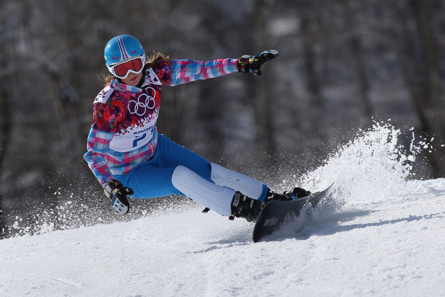 Обои картинки фото спорт, сноуборд, 2014, сочи, олимпиада