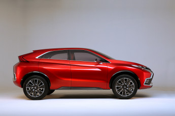 Картинка автомобили mitsubishi красный 2015г xr-phev ii concept