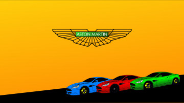 Картинка бренды авто-мото +aston+martin фон логотип автомобили