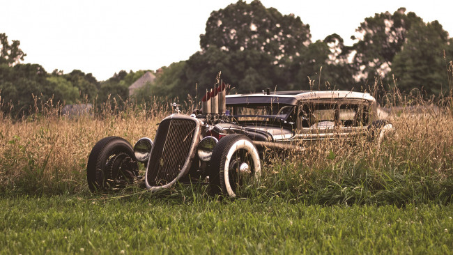 Обои картинки фото автомобили, hotrod, dragster, 1930, ford, model, t, rat, rod