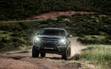 Картинка 2020+hennessey+velociraptor+ranger автомобили ford hennessey velociraptor ranger 4k offroad 2020 фары тюнинг черный пикап