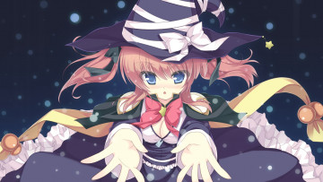 Картинка аниме mizu no miyako patisserie девушка ведьма