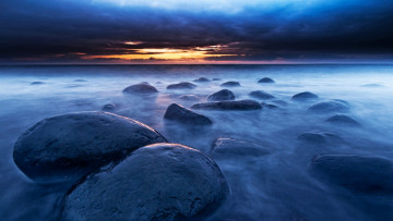 Картинка природа побережье вода камни