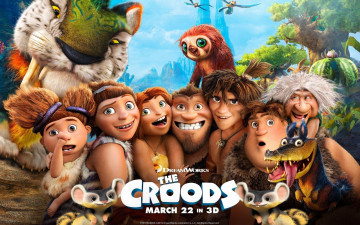 Картинка the croods мультфильмы семейка крудс