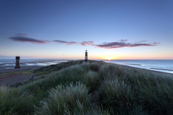 Картинка природа маяки утро пейзаж море