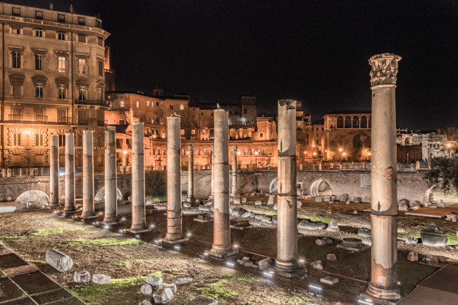 Обои картинки фото basilica ulpia,  trajan forum, города, рим,  ватикан , италия, антик