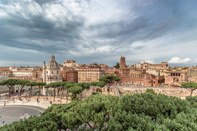 Обои картинки фото rome,  italy, города, рим,  ватикан , италия, панорама