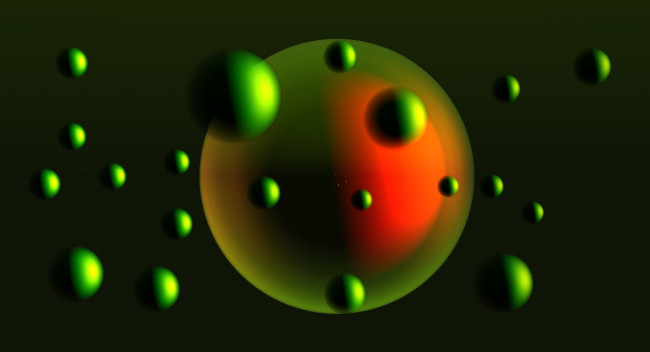 Обои картинки фото 3д графика, шары , balls, шары, фон