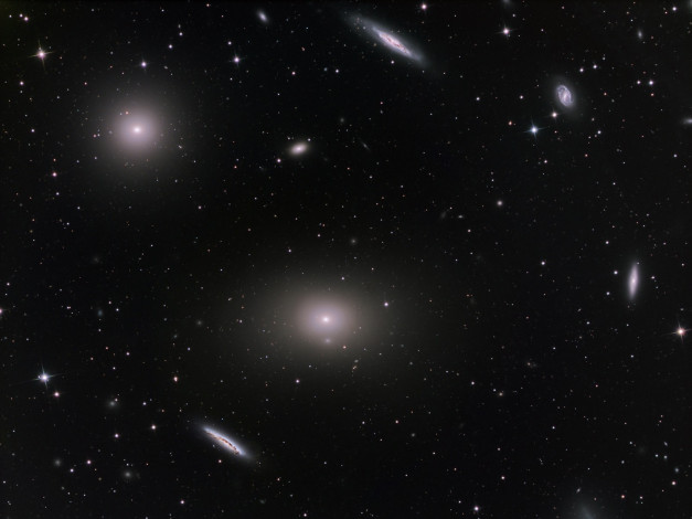 Обои картинки фото m86, космос, галактики, туманности