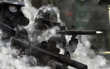 Картинка оружие армия спецназ дымовые снаряды гранатометы противогазы
