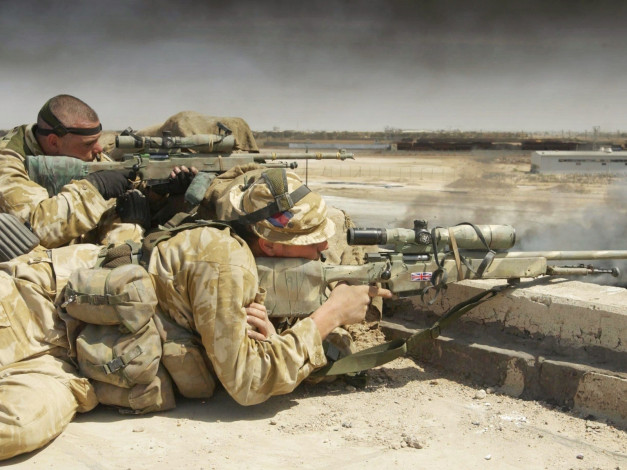 Обои картинки фото оружие, армия, спецназ, стрелок, снайперская, винтовка