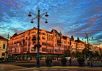 Картинка венгрия дебрецен города улицы площади набережные здания улица