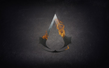 Картинка assassins creed видео игры assassin`s огонь знак