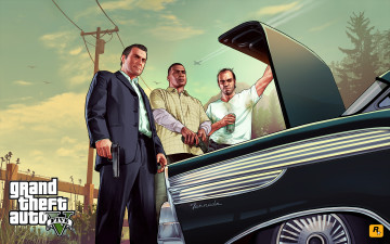Картинка grand theft auto видео игры gta 5