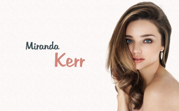 Картинка девушки miranda+kerr миранда керр модель лицо взгляд серьги