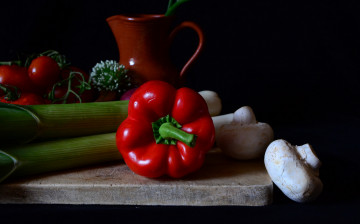 Картинка еда овощи натюрморт помидоры томаты