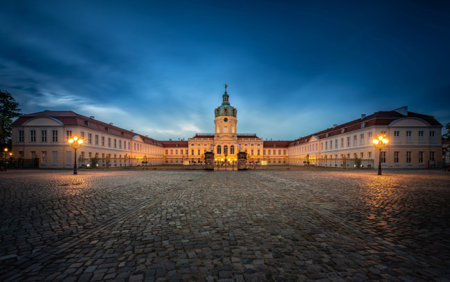 Обои картинки фото города, берлин , германия, charlottenburg, palace