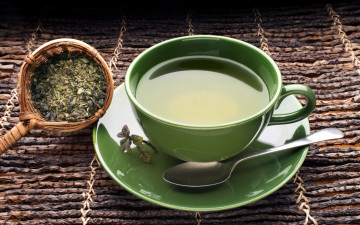 Картинка еда напитки +чай чай зеленый