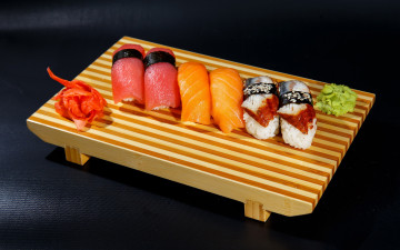 Картинка еда рыба +морепродукты +суши +роллы суши японская кухня