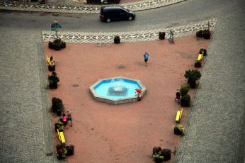 Картинка йичин чехия города -+фонтаны