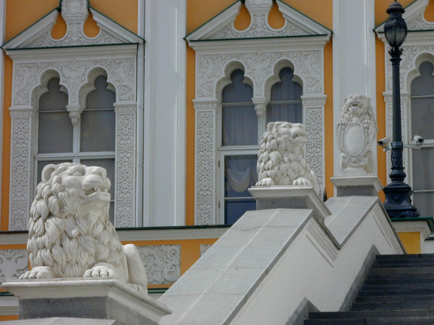 Обои картинки фото грановитая, палата, города, москва, россия