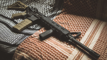 Картинка оружие автоматы ткань bcm ar-15 штурмовая винтовка