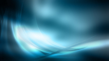 Картинка 3д+графика абстракция+ abstract изгибы синий волны свет