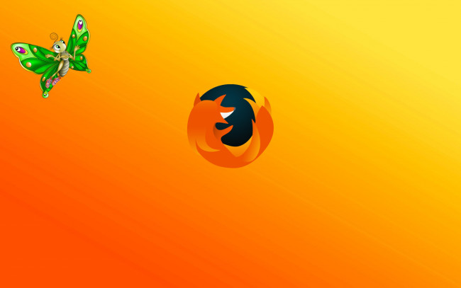 Обои картинки фото компьютеры, mozilla firefox, логотип, фон