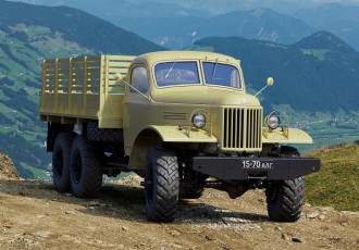 Картинка зил-+157 автомобили зил+грузовики зил- 157 автомобиль грузовик бортовой горы