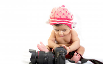 Картинка разное дети ребенок шапка фотоаппарат камера