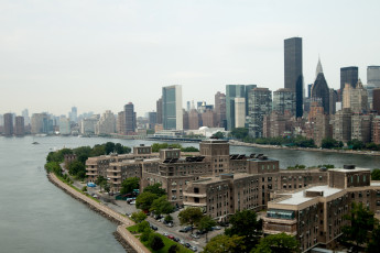 Картинка города нью йорк сша манхэттен остров небоскребы
