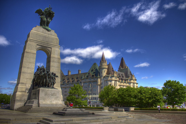 Обои картинки фото города, оттава, канада, национальный, военный, мемориал, ottawa, canada