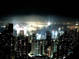 Картинка города гонконг китай