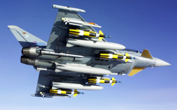 обоя авиация, боевые, самолёты, eurofighter typhoon